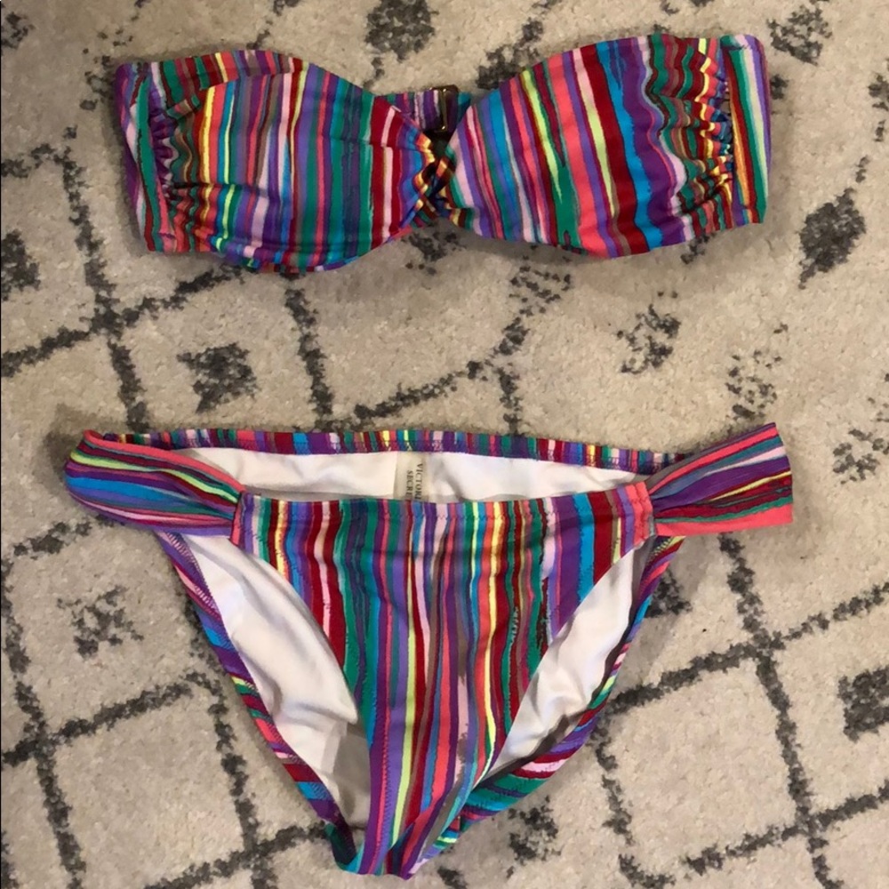 Victoria’s Secret Bandeau Bikini Swim Suit